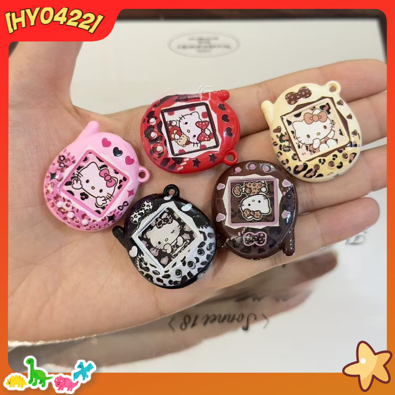 Jewelry Making Necklaces - Acrylic Cute Kt Cat Leopard Print