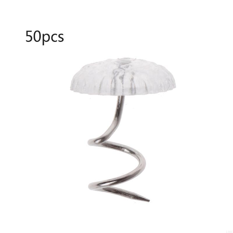 Head Pin Assorted - L9BE 50 Pcs Bedskirt Pins Clear