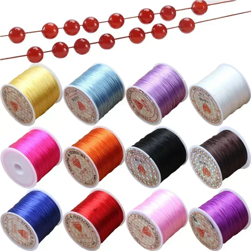 Jewelry Making Knots - 10yards Multicolor Crystal String Thread Elastic