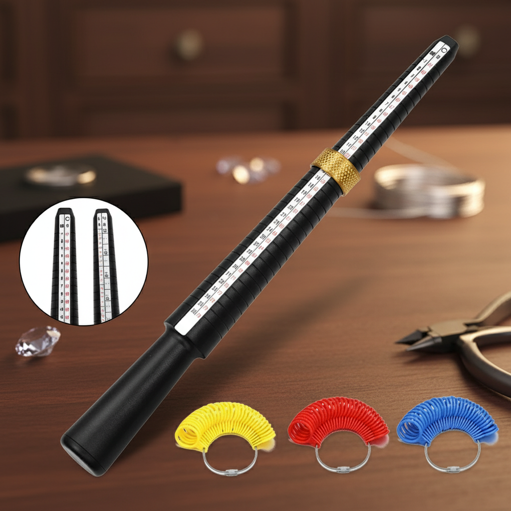Jewelry Making Uk - Ring Measuring Tool Plastic Size Measurement