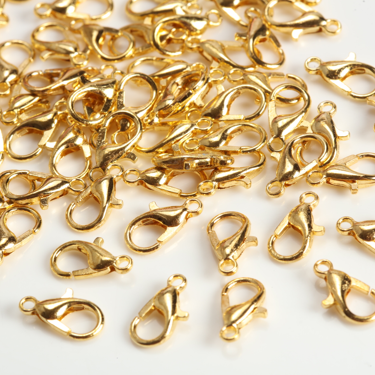 Jewelry Making Silver - Keychain Connectors 20-160pcs Zinc Alloy Lobster