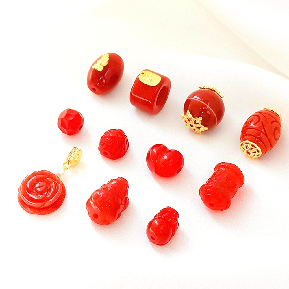 Jewelry Making Raw Materials - Brass Coated Gold Inlaid with Natural