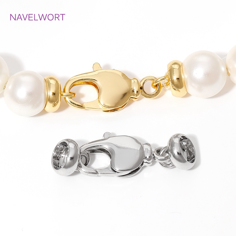 Jewelry Making Accessories - 18K Gold Plated Brass Lobster Clasps