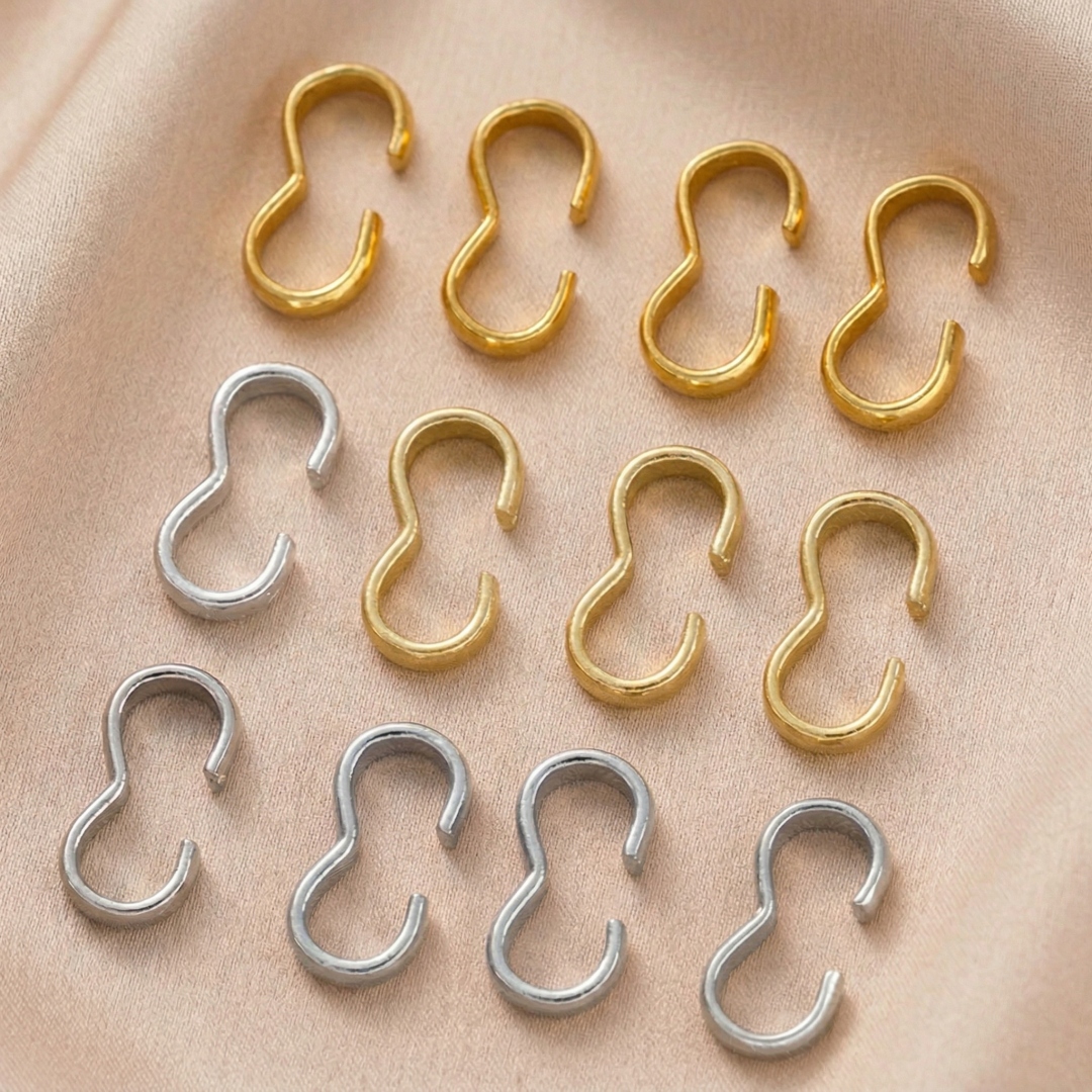 Jewelry Making Knots - 50pcs 18K Gold Plated Brass 8