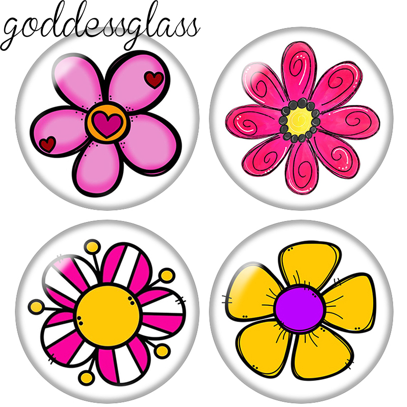 Cartoon drawing Flowers Cute 1 - Jewelry Making Drawing recensie en prijs