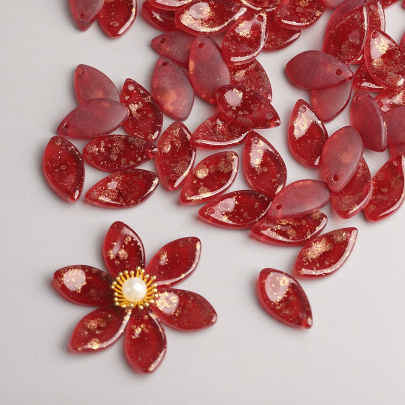 10pcs 19x10mm Flower Petal Sha - Jewelry Making Drill recensie en prijs