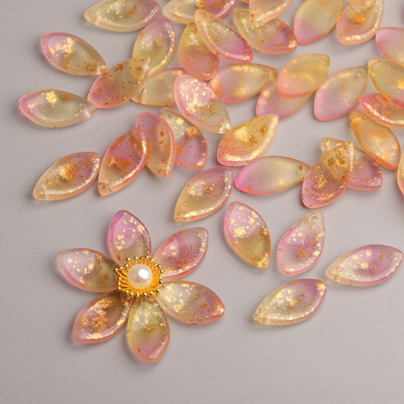 10pcs 19x10mm Flower Petal Sha - Jewelry Making Drill recensie en prijs