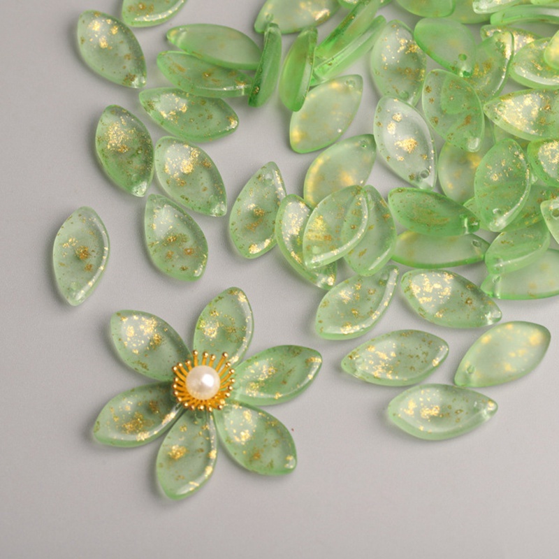 10pcs 19x10mm Flower Petal Sha - Jewelry Making Drill recensie en prijs
