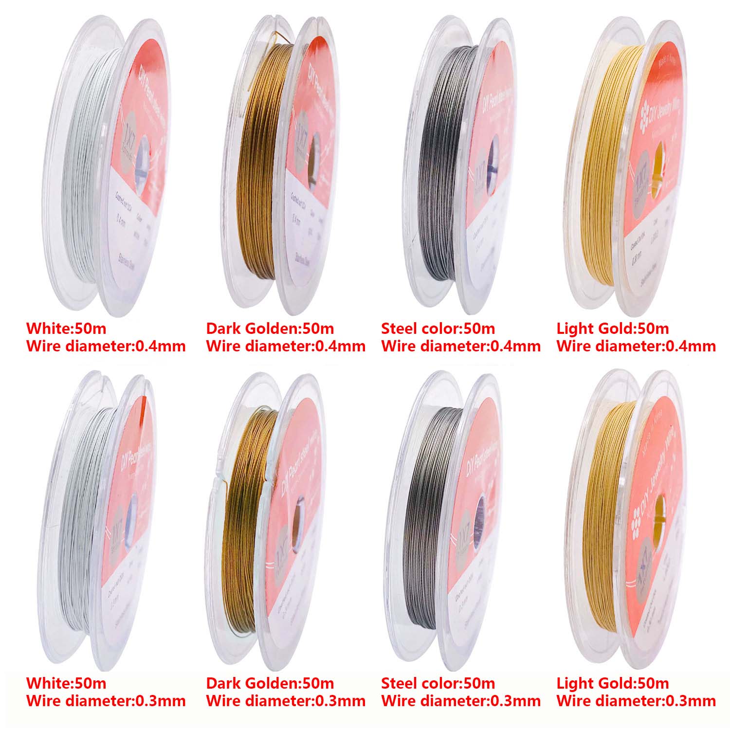 50m Stainless Steel Copper Wir - Jewelry Making With Copper Wire recensie en prijs