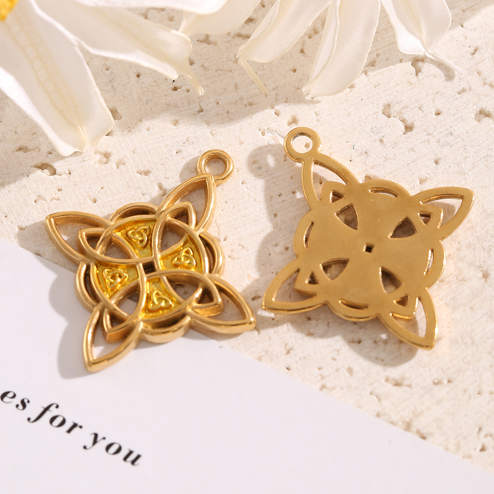 1-3PCS Gold Plated Celtic Knot - Jewelry Making Knots recensie en prijs