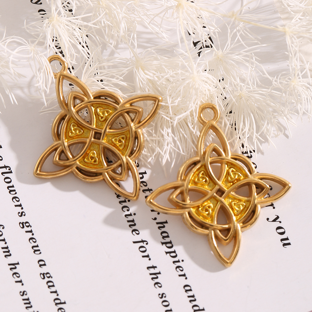 1-3PCS Gold Plated Celtic Knot - Jewelry Making Knots recensie en prijs