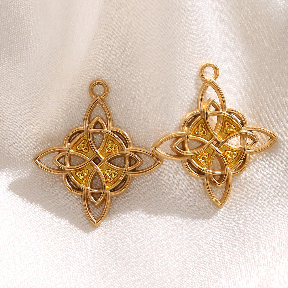 1-3PCS Gold Plated Celtic Knot - Jewelry Making Knots recensie en prijs
