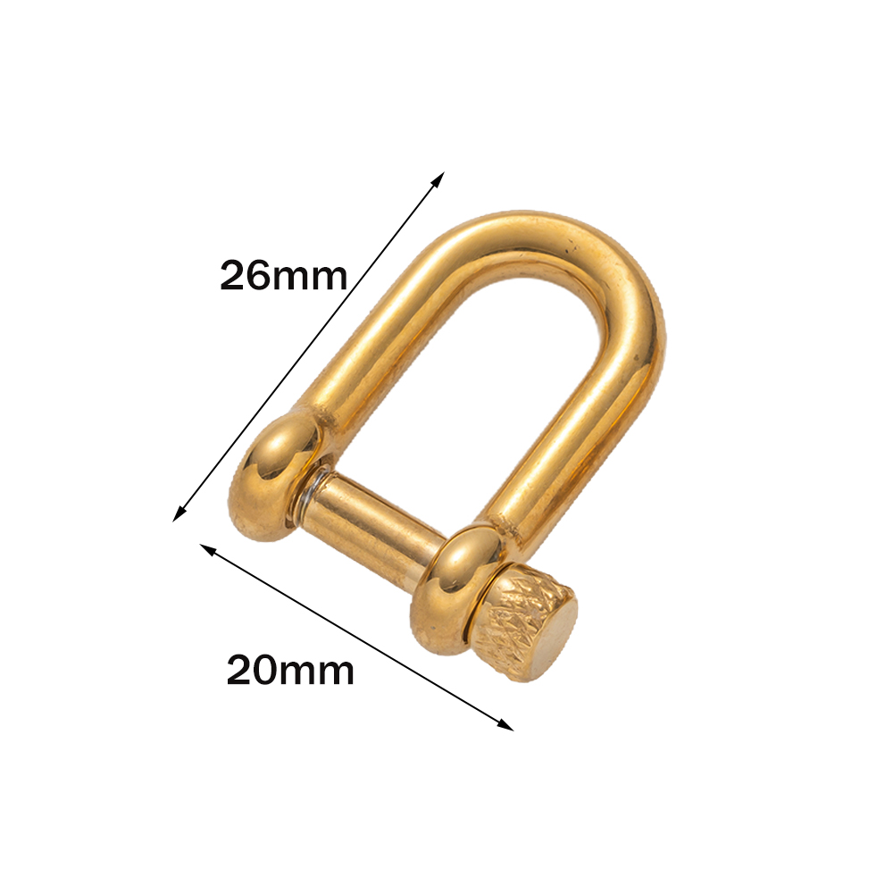 1pcs 304 Stainless Steel D-Rin - Jewelry Making Hoops recensie en prijs