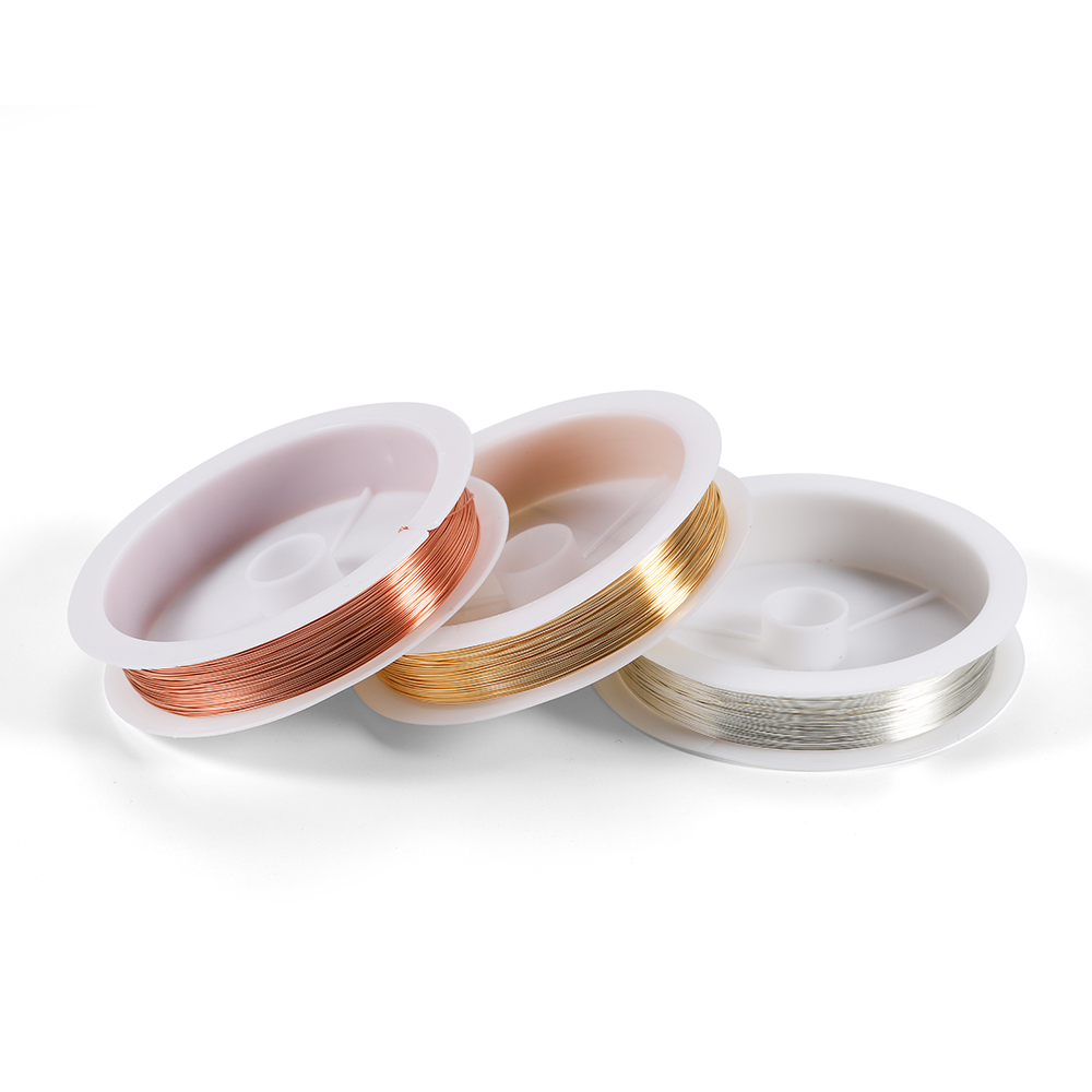 1Roll Gold Color Copper Wire 0 - Jewelry Making With Copper Wire recensie en prijs