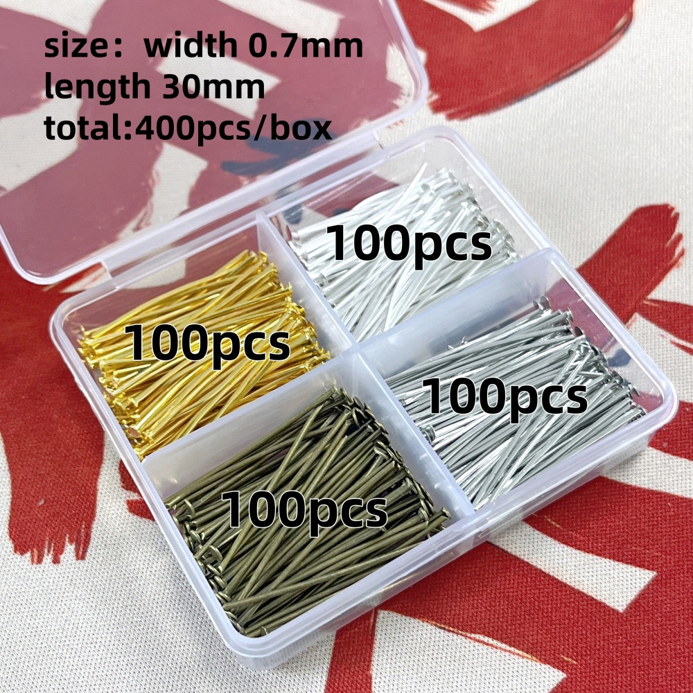 400pcs Mixed Head Pins Set Ass - Head Pin Assorted recensie en prijs