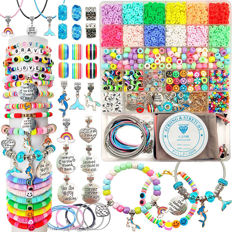 3400pcs Beads Charms Jewelry M - Jewelry Making For Birthday Party recensie en prijs