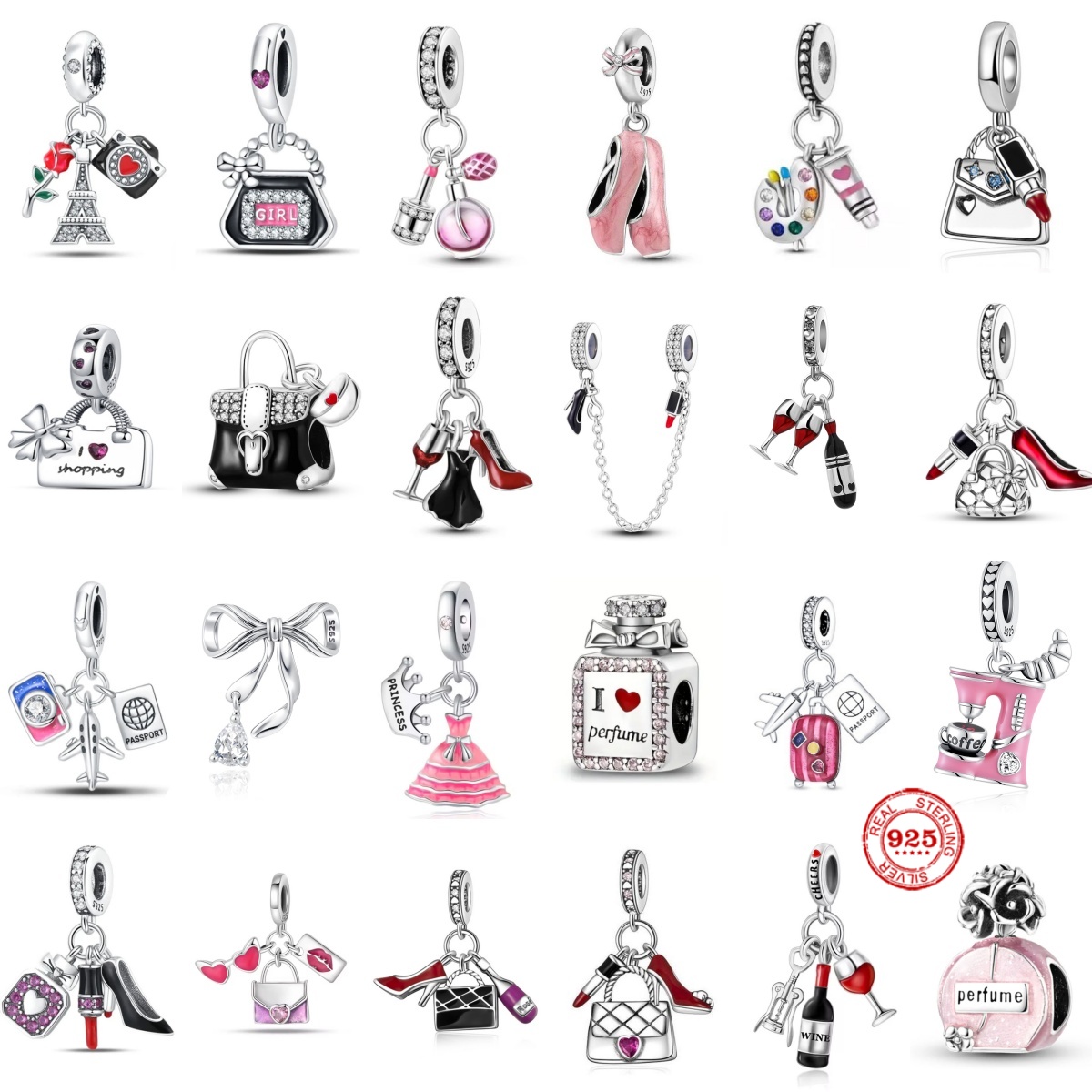 Fashion Charms Beads 925 Silve - Jewelry Making For Birthday Party recensie en prijs