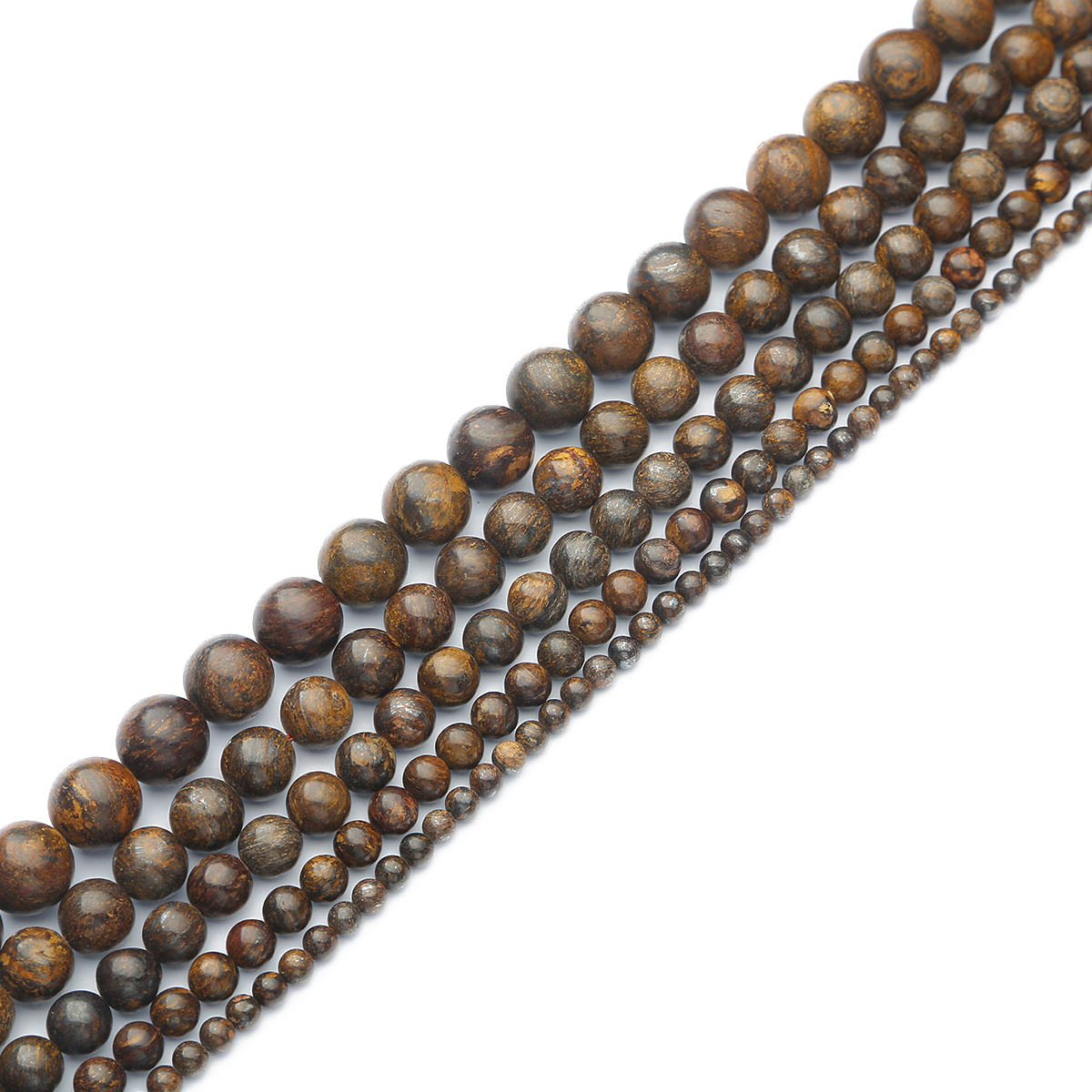 6 8 10mm Natural Stone Grey Ma - Jewelry Making Stones recensie en prijs