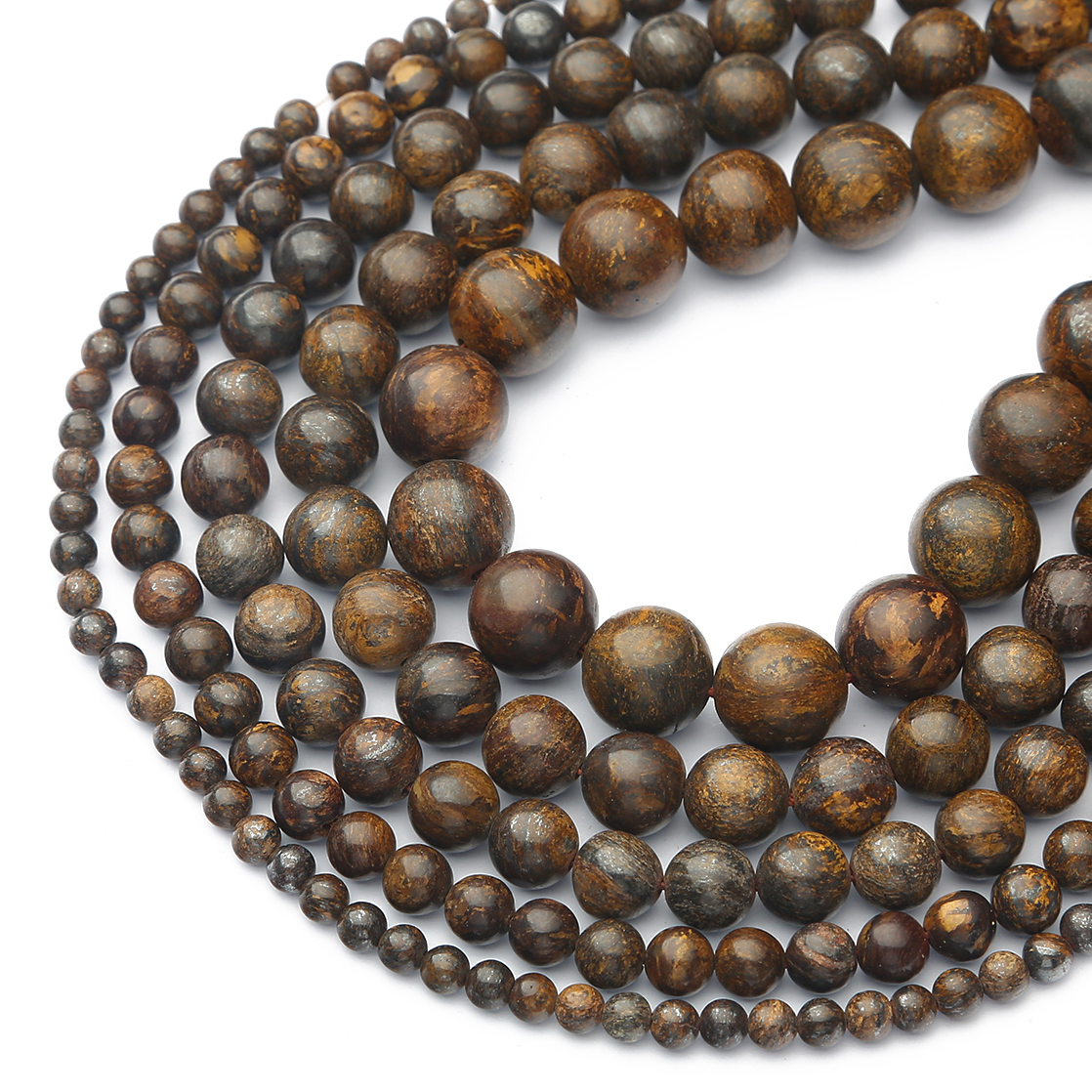 6 8 10mm Natural Stone Grey Ma - Jewelry Making Stones recensie en prijs