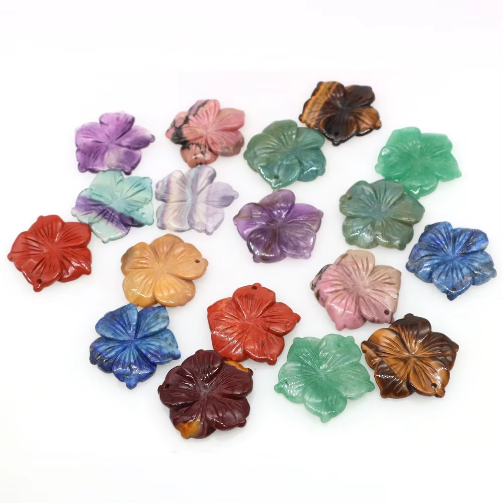 28mm Drilled Peach Blossom Flo - Jewelry Making Drill recensie en prijs