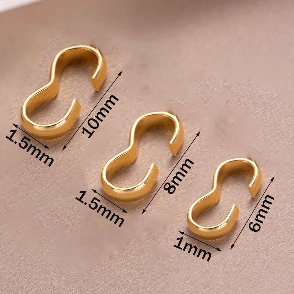 50pcs 18K Copper Plated Brass  - Jewelry Making Knots recensie en prijs