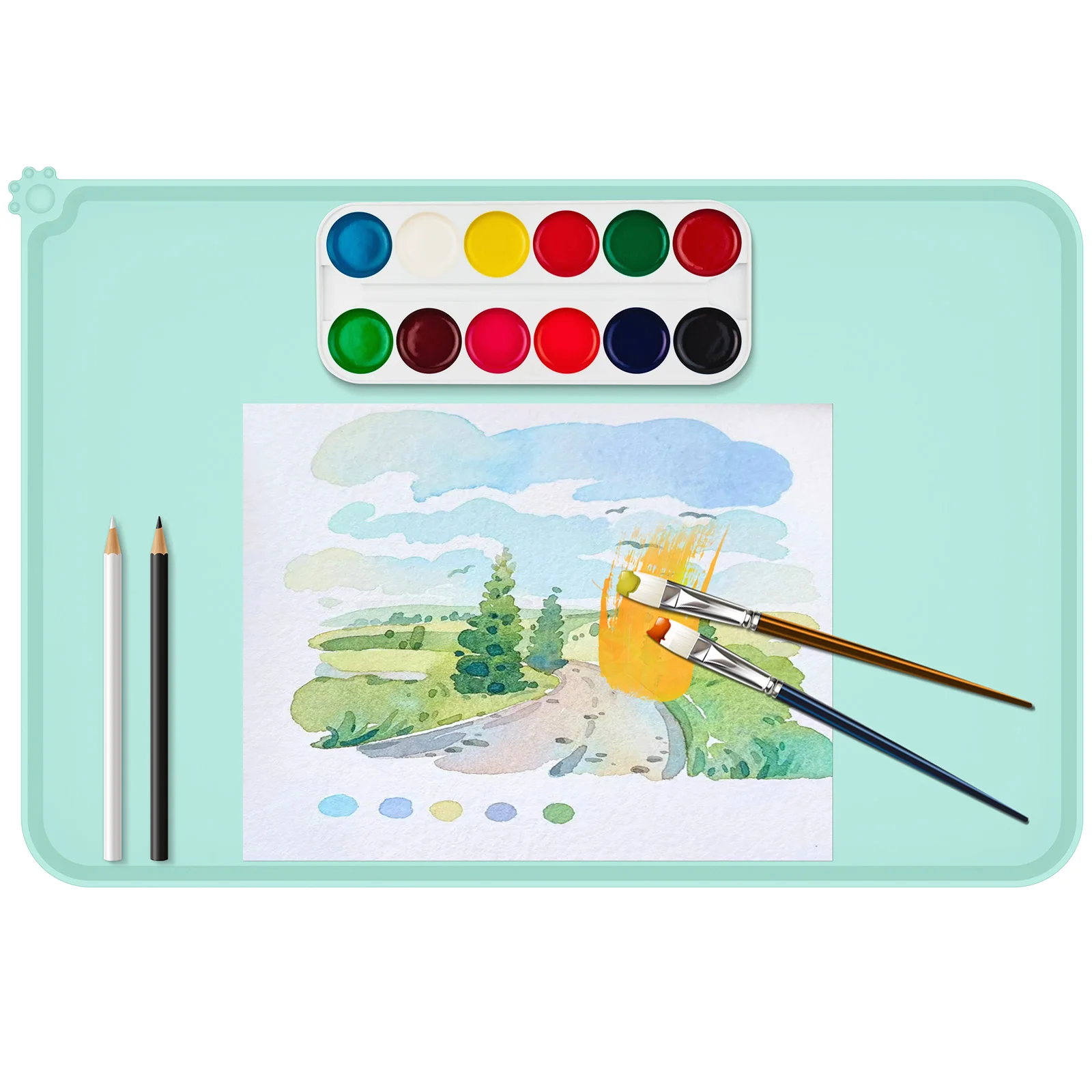 Silicone Painting Art Mat with - Jewelry Making Drawing recensie en prijs
