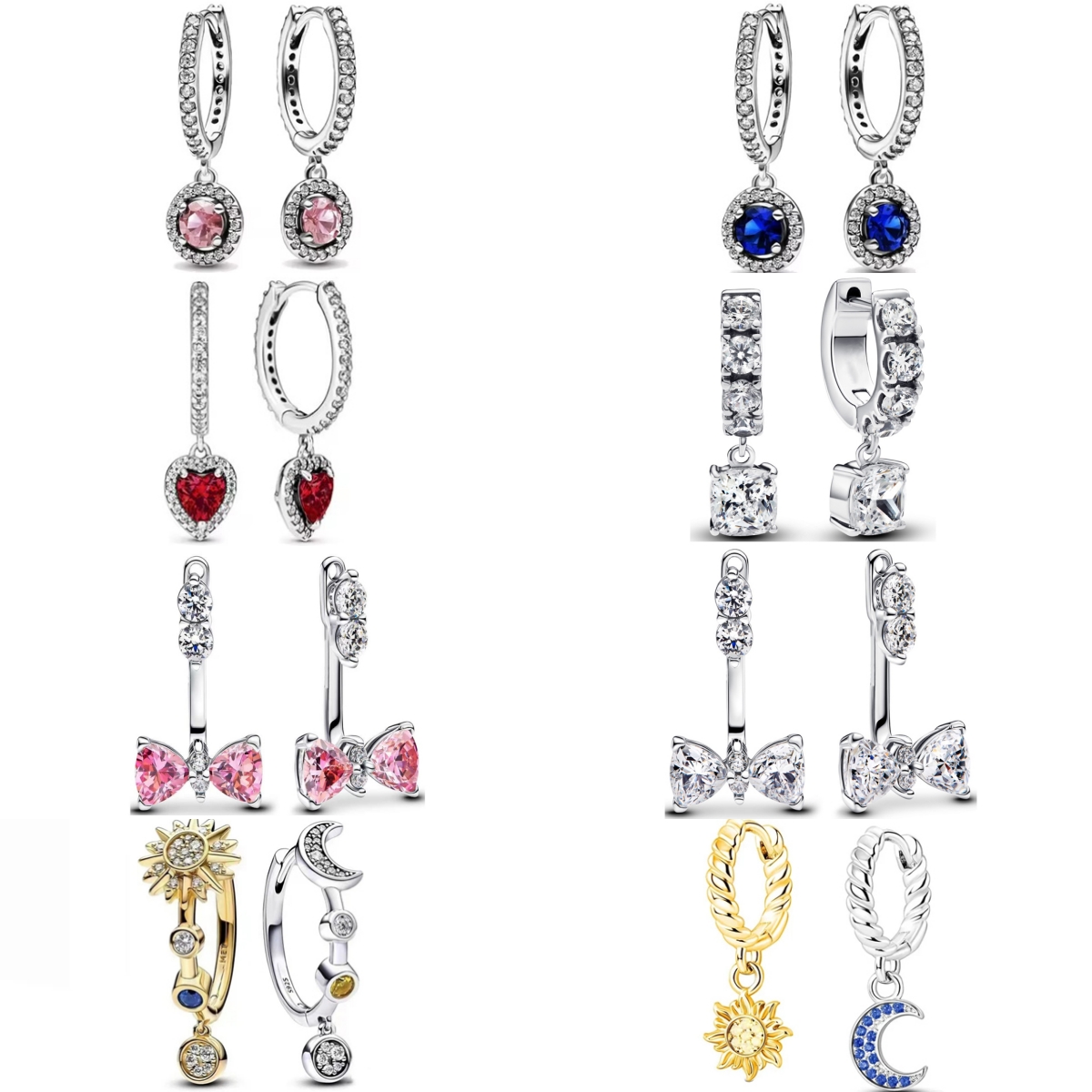 Double Hoop Bow Sun Moon Fit O - Jewelry Making Knots recensie en prijs
