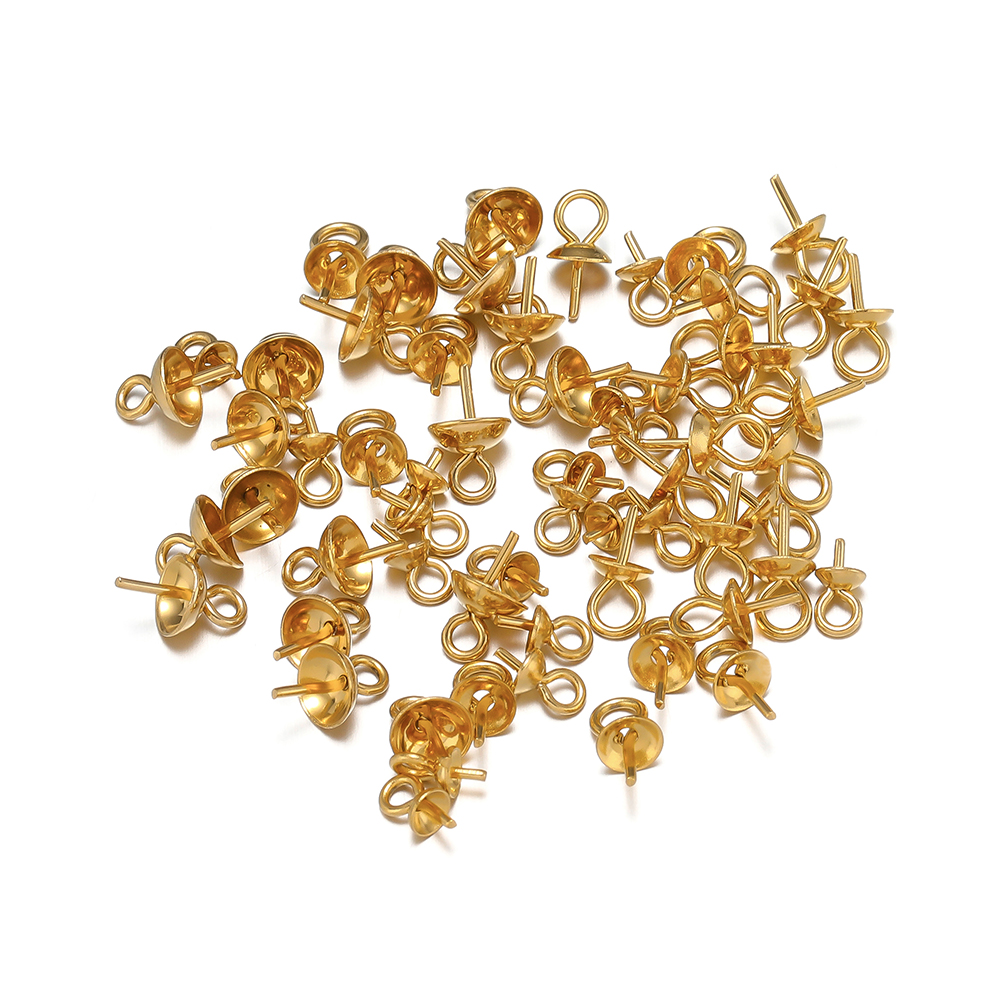 50-100pcs Gold Color Stainless - Jewelry Making Rivets recensie en prijs