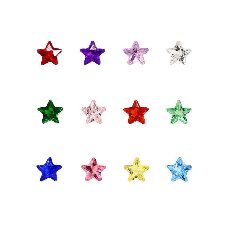 240pc/lot 4mm 5mm star heart b - Jewelry Making Stones recensie en prijs