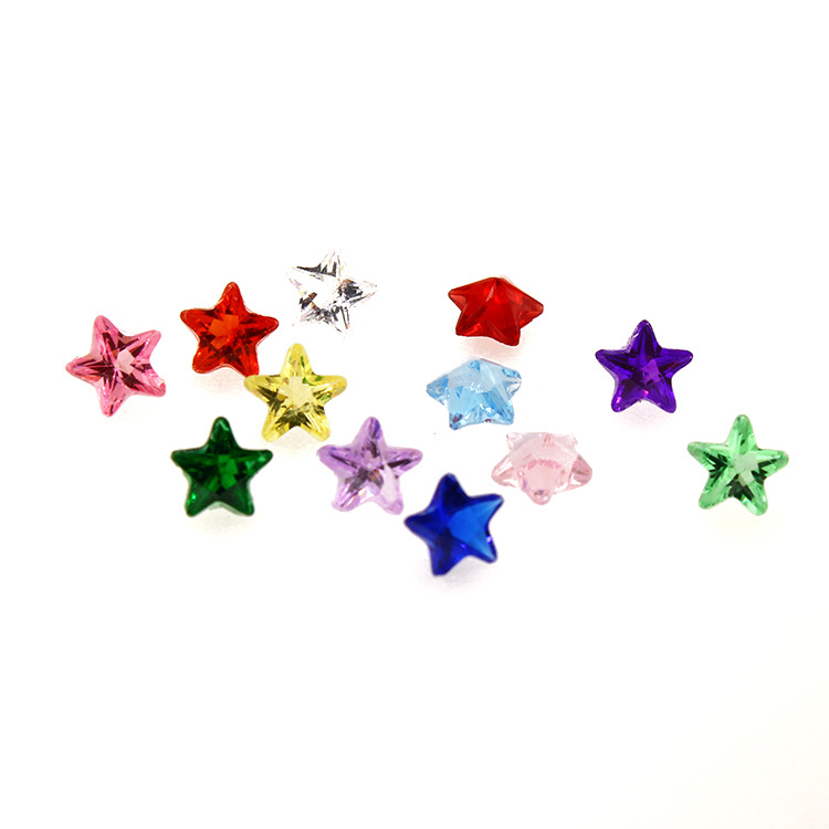 240pc/lot 4mm 5mm star heart b - Jewelry Making Stones recensie en prijs