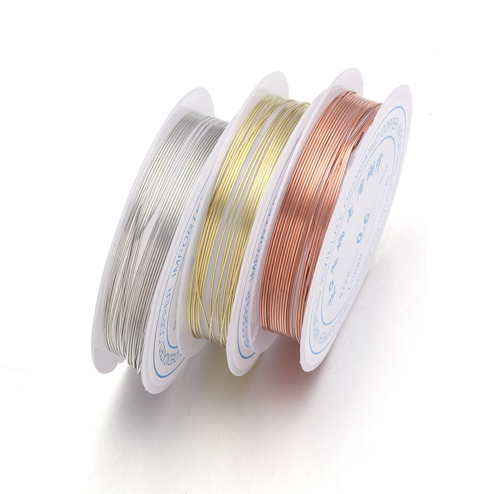 1Roll 0.2/0.25/0.3/0.4/0.5/0.6 - Jewelry Making With Copper Wire recensie en prijs