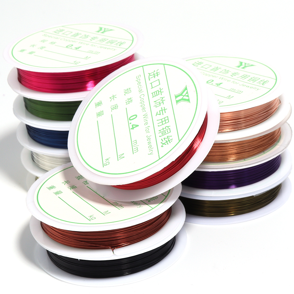 1Roll 0.2/0.25/0.3/0.4/0.5/0.6 - Jewelry Making With Copper Wire recensie en prijs