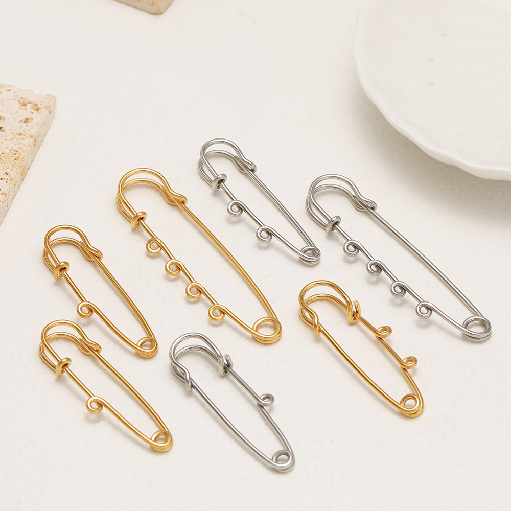 5Pcs Large Safety Pins Stainle - Jewelry Making Hoops recensie en prijs