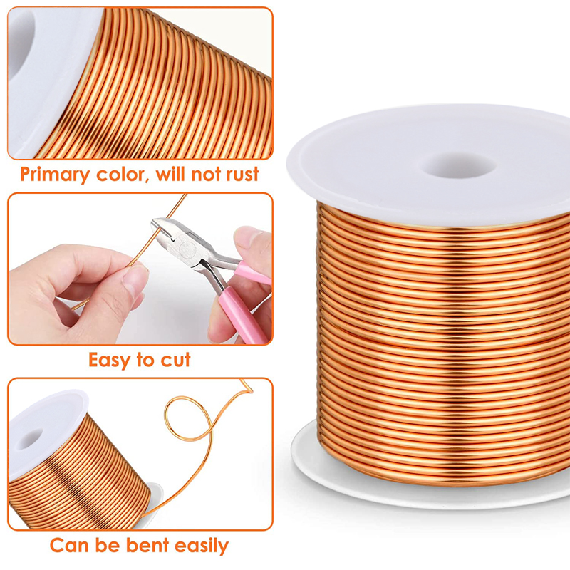 1-3Roll  Soft Copper Wire for  - Jewelry Making With Copper Wire recensie en prijs