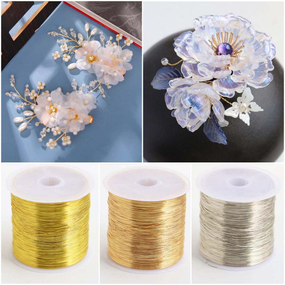 100m/roll Gold Plated Color Pr - Jewelry Making With Copper Wire recensie en prijs