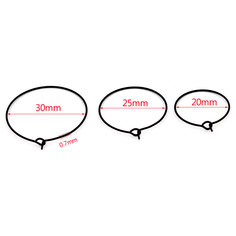 20Pcs 20mm 25mm 30mm Stainless - Jewelry Making Hoops recensie en prijs