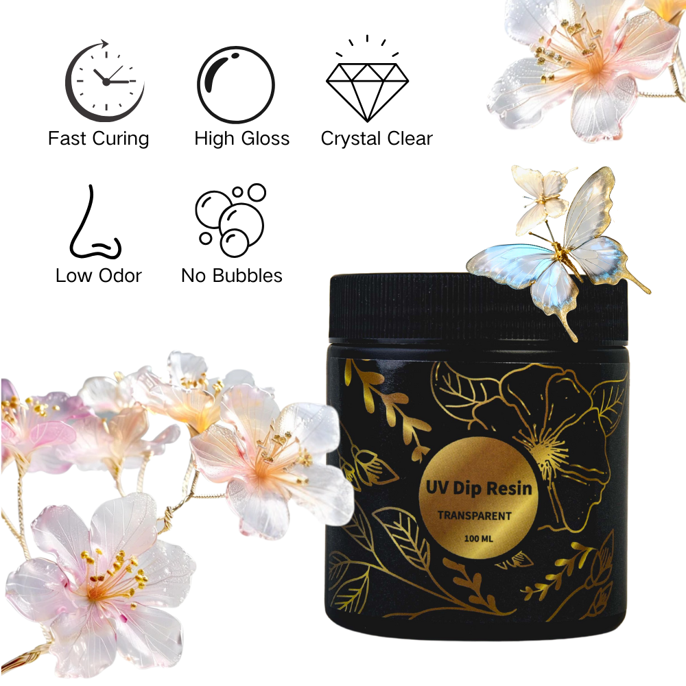 UV DIP Resin Glue Set 50/100ml - Jewelry Making With Copper Wire recensie en prijs