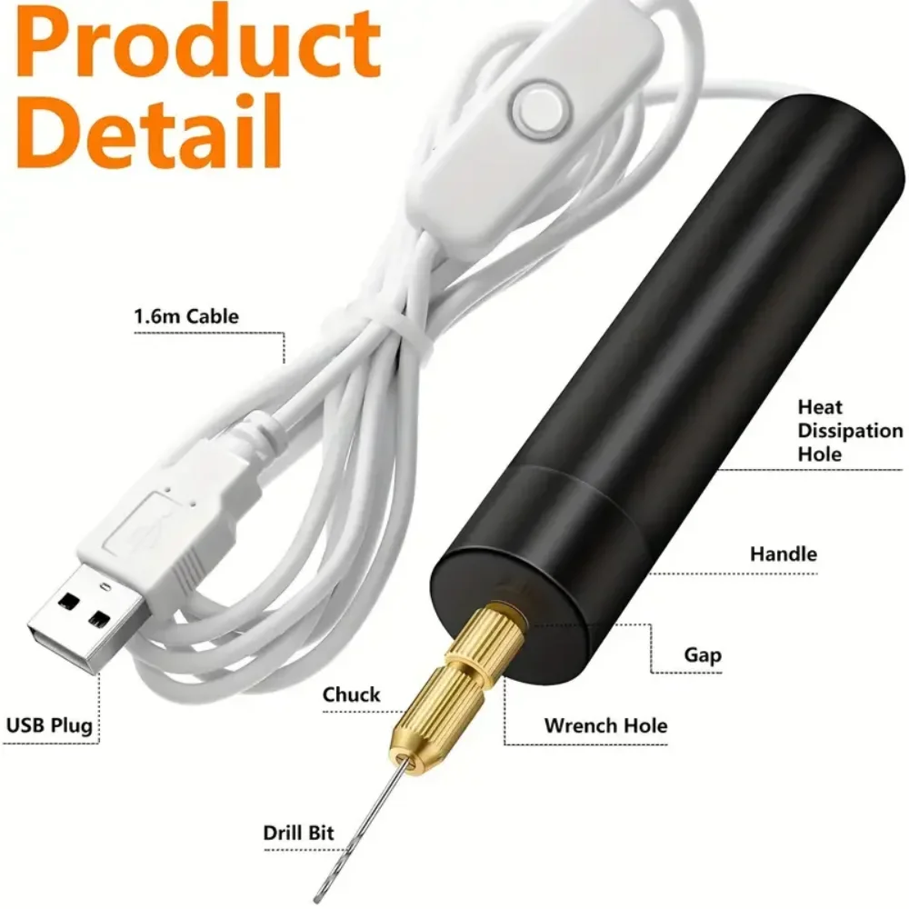 Mini Electric Drill USB Rechar - Jewelry Making Rotary Tool recensie en prijs