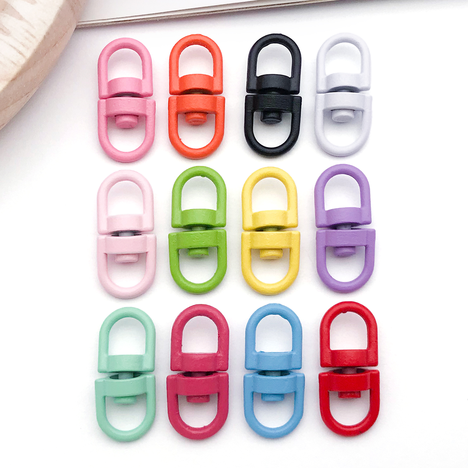 20pcs Metal Rotate Buckle Key  - Jewelry Making Hoops recensie en prijs