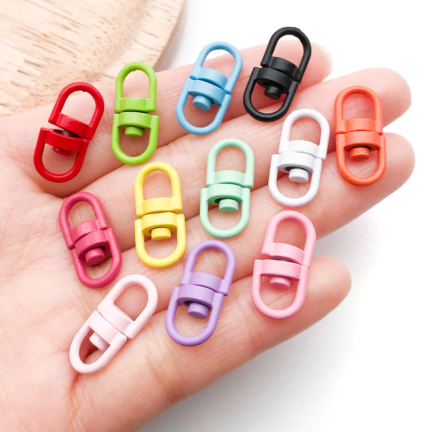20pcs Metal Rotate Buckle Key  - Jewelry Making Hoops recensie en prijs
