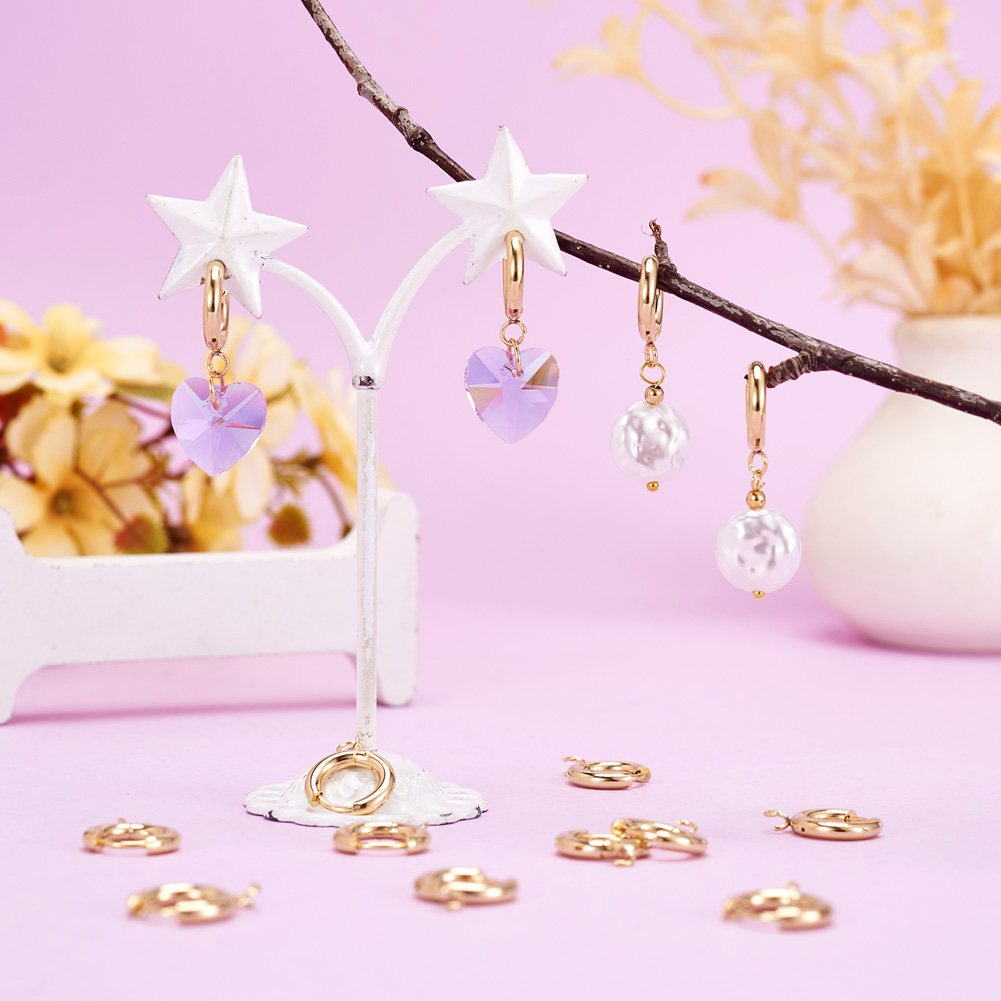 10pcs 201 Stainless Steel Hugg - Jewelry Making Hoops recensie en prijs