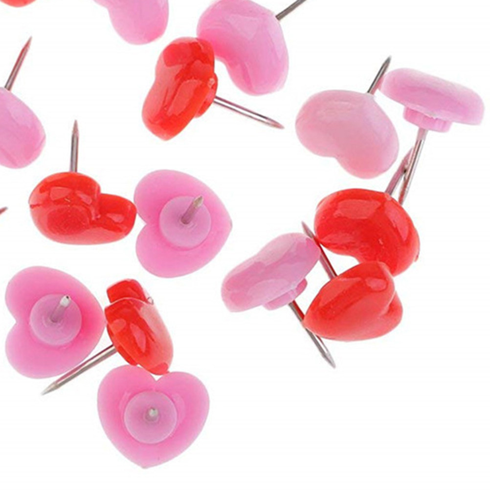 150Pcs Heart Tacks Plastic Hea - Head Pin Assorted recensie en prijs