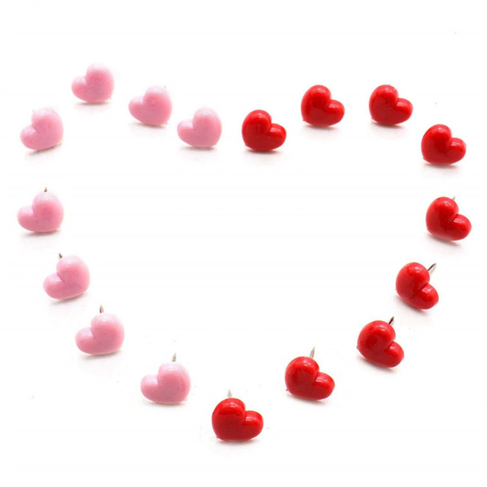 150Pcs Heart Tacks Plastic Hea - Head Pin Assorted recensie en prijs