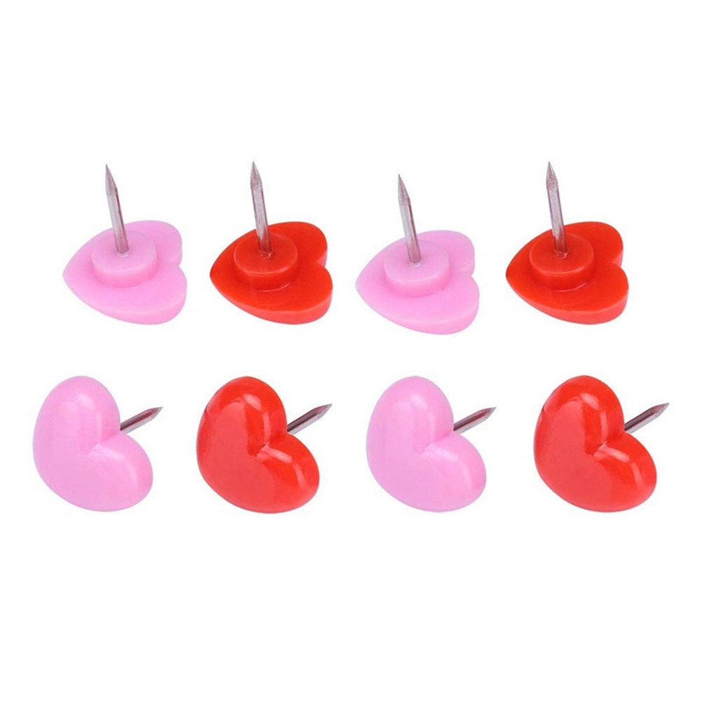 150Pcs Heart Tacks Plastic Hea - Head Pin Assorted recensie en prijs