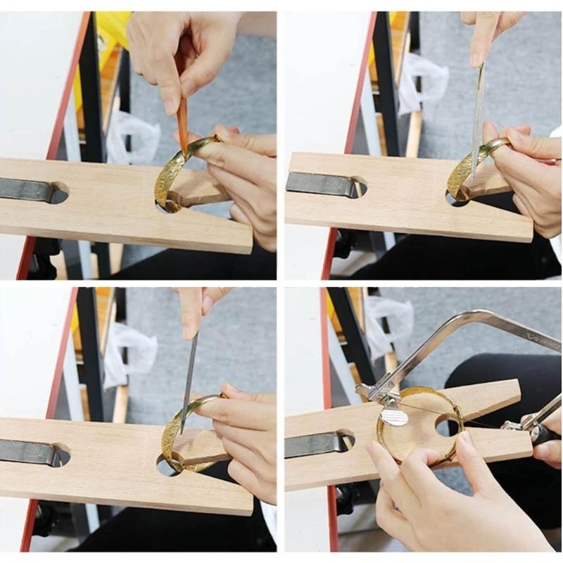 F42F Wooden Rings Clamp Table  - Jewelry Making Process recensie en prijs