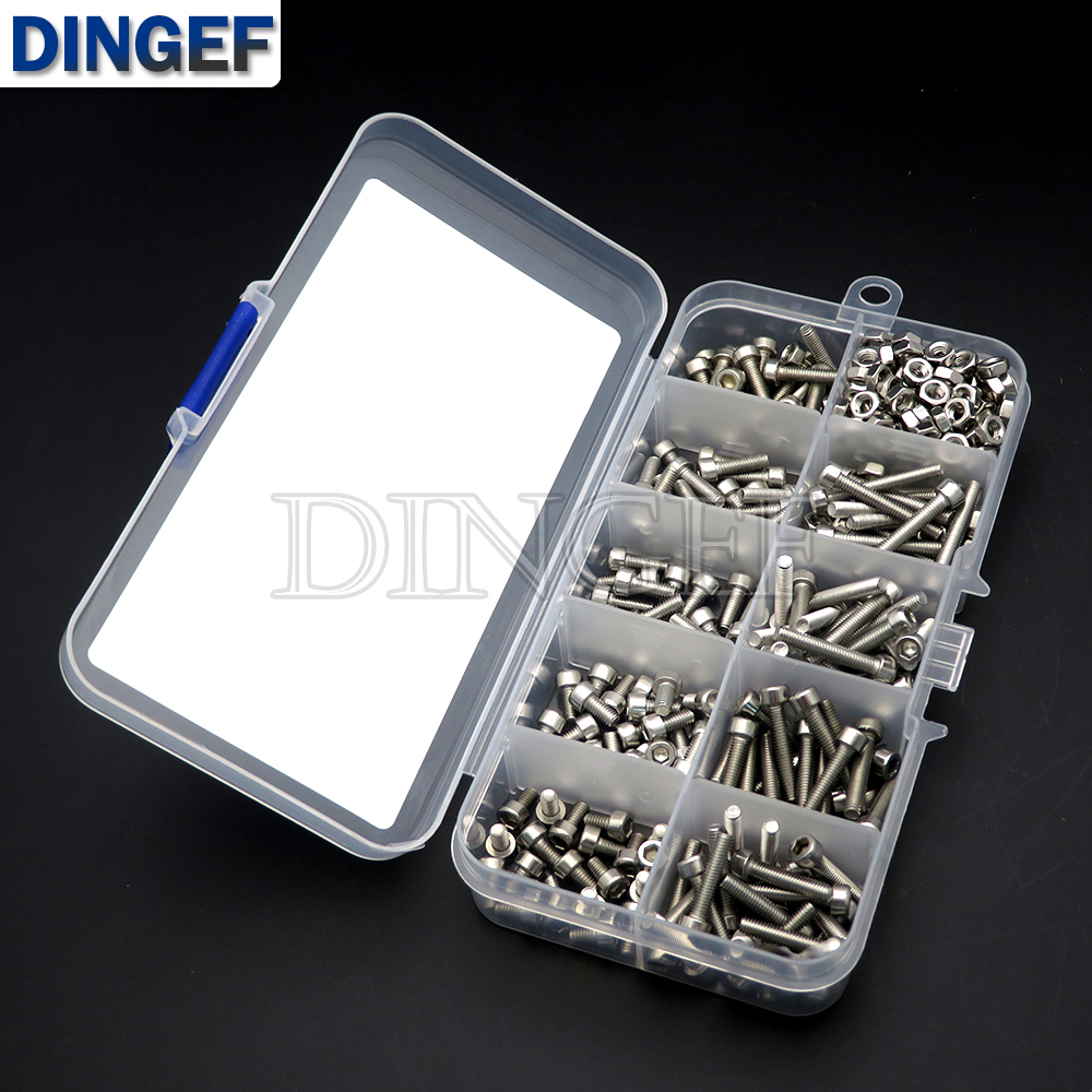 340PCS M3 M3x5 M3x6 M3x8 M3x10 - Head Pin Assorted recensie en prijs