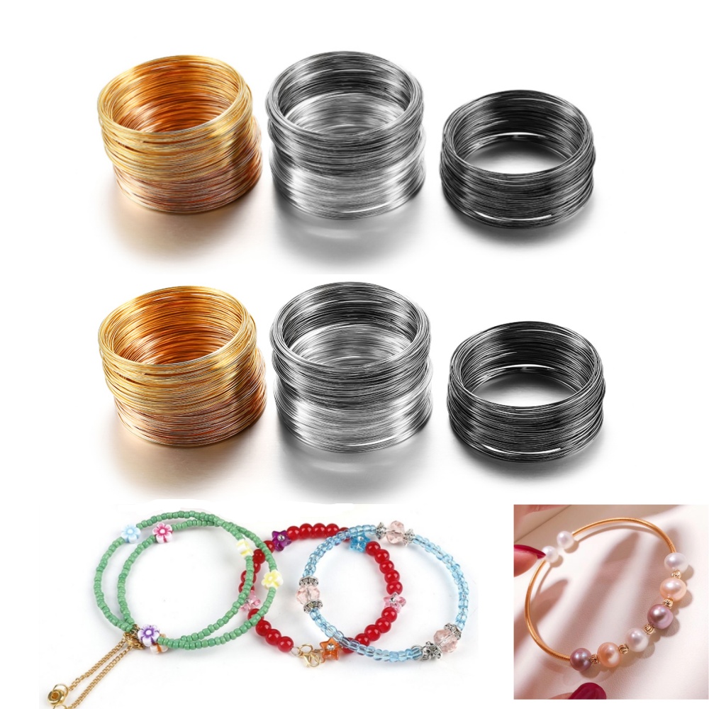 100 Loops/lot 0.6mm Silver Gol - Jewelry Making Silver recensie en prijs