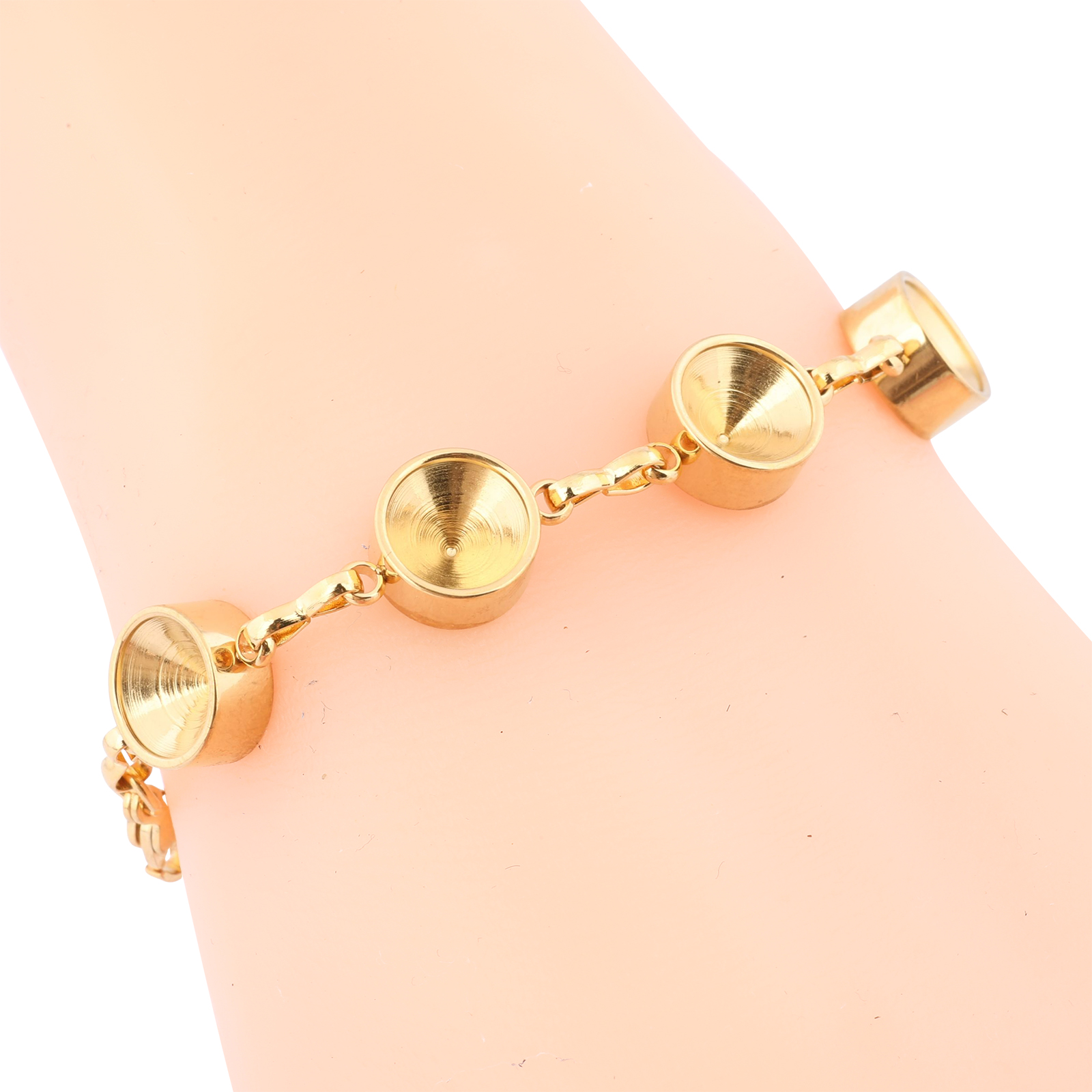 2pcs Stainless Steel Gold Plat - Jewelry Making Stones recensie en prijs