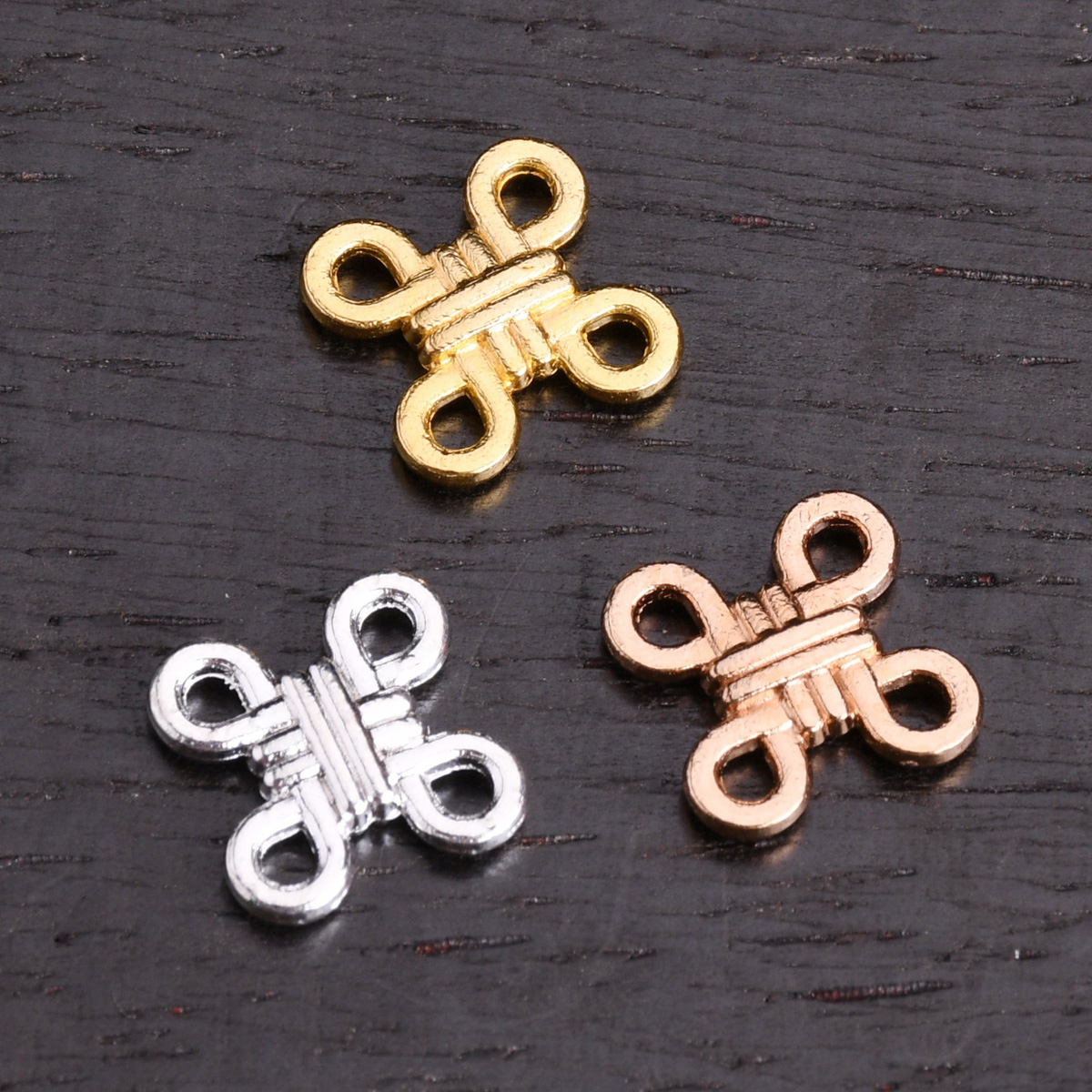 20pcs Cross Knot Shape 12mm Pl - Jewelry Making Knots recensie en prijs