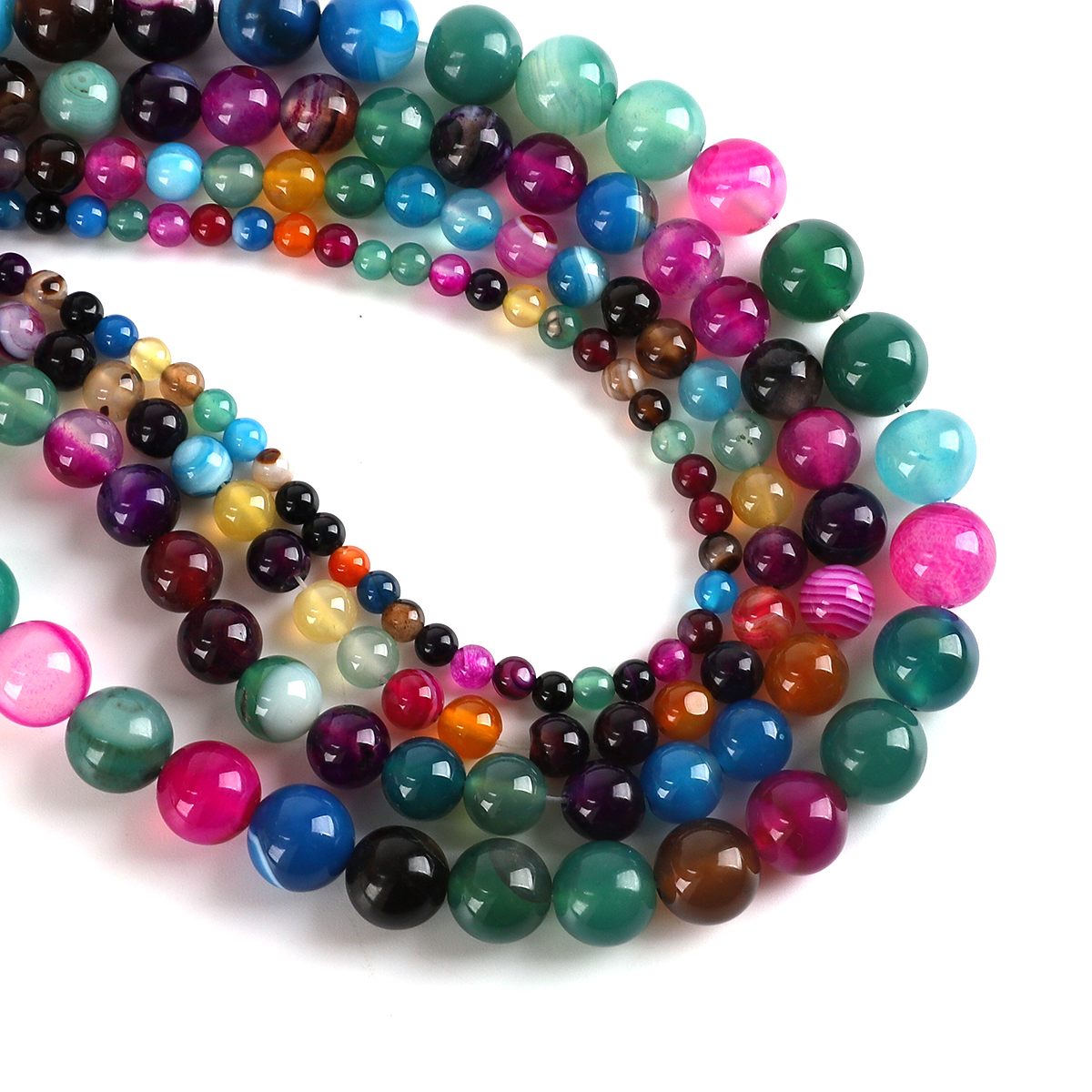 Natural Agate Stone Beads Colo - Jewelry Making Stones recensie en prijs